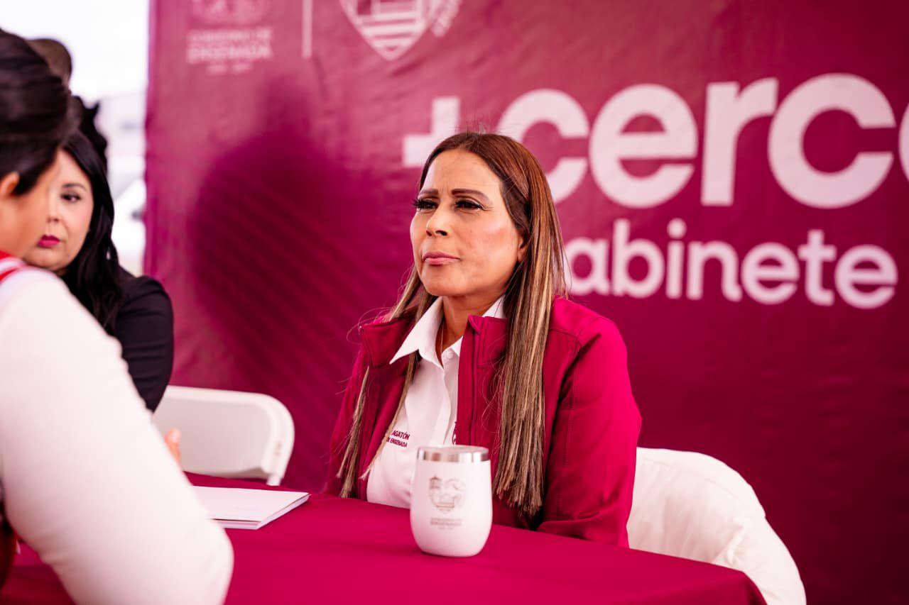 Consolida alcaldesa Claudia Agatón atención ciudadana con gobierno en territorio
