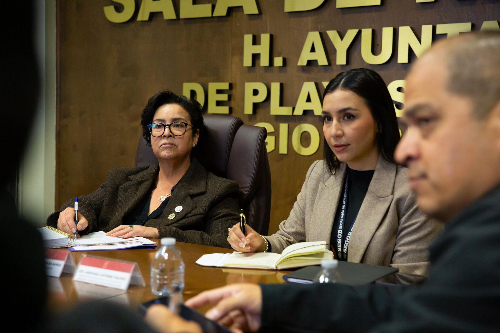 Coordinación interinstitucional fortalece la construcción de paz en Playas de Rosarito