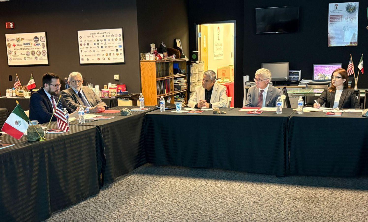 BC Y UNIVERSIDAD DE SAN DIEGO ACUERDAN ACCIONES EDUCATIVAS EN MATERIA SEGURIDAD