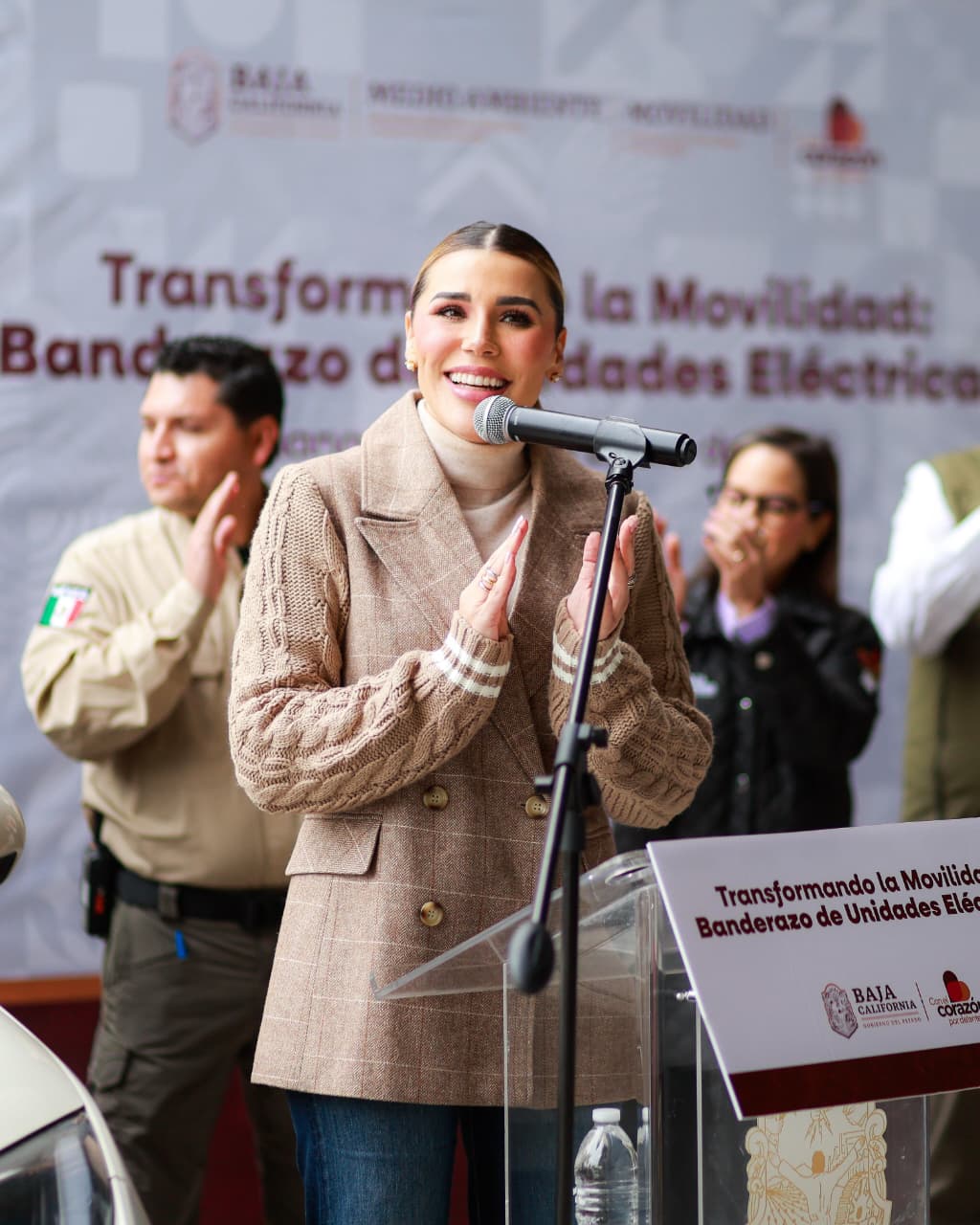 IMPULSA GOBERNADORA MARINA DEL PILAR MOVILIDAD MODERNA Y SUSTENTABLE CON NUEVAS UNIDADES ELÉCTRICAS DE IMOS