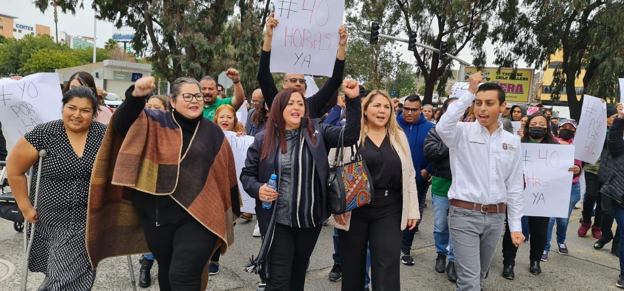 La diputada federal por Baja California Evangelina Moreno celebra avance histórico hacia la jornada laboral de 40 horas