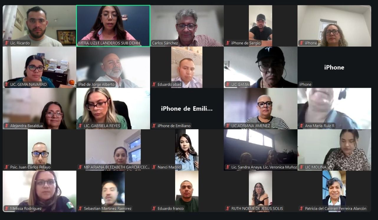 Fortalece secretaría general de gobierno capacidades de atención a familias de personas desaparecidas