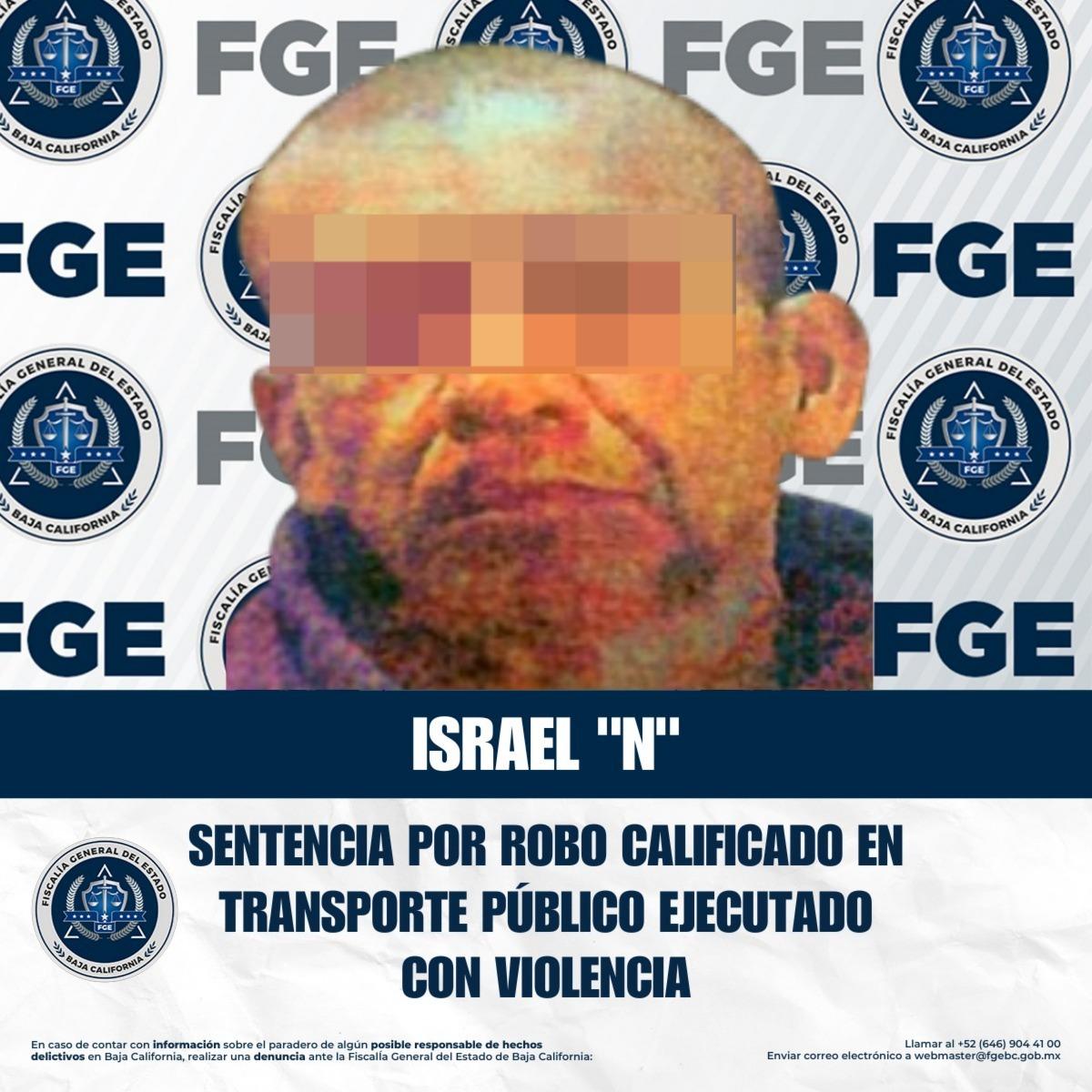 Sentencian a cuatro años y cuatro meses de prisión a responsable de robo calificado en transporte público