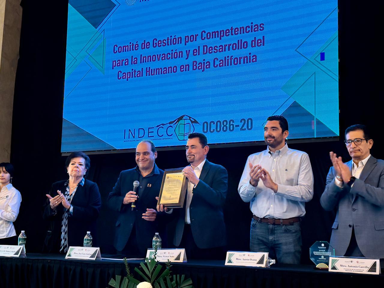Nace el Comité de Gestión por Competencias para la Innovación y el Desarrollo del Capital Humano en Baja California.