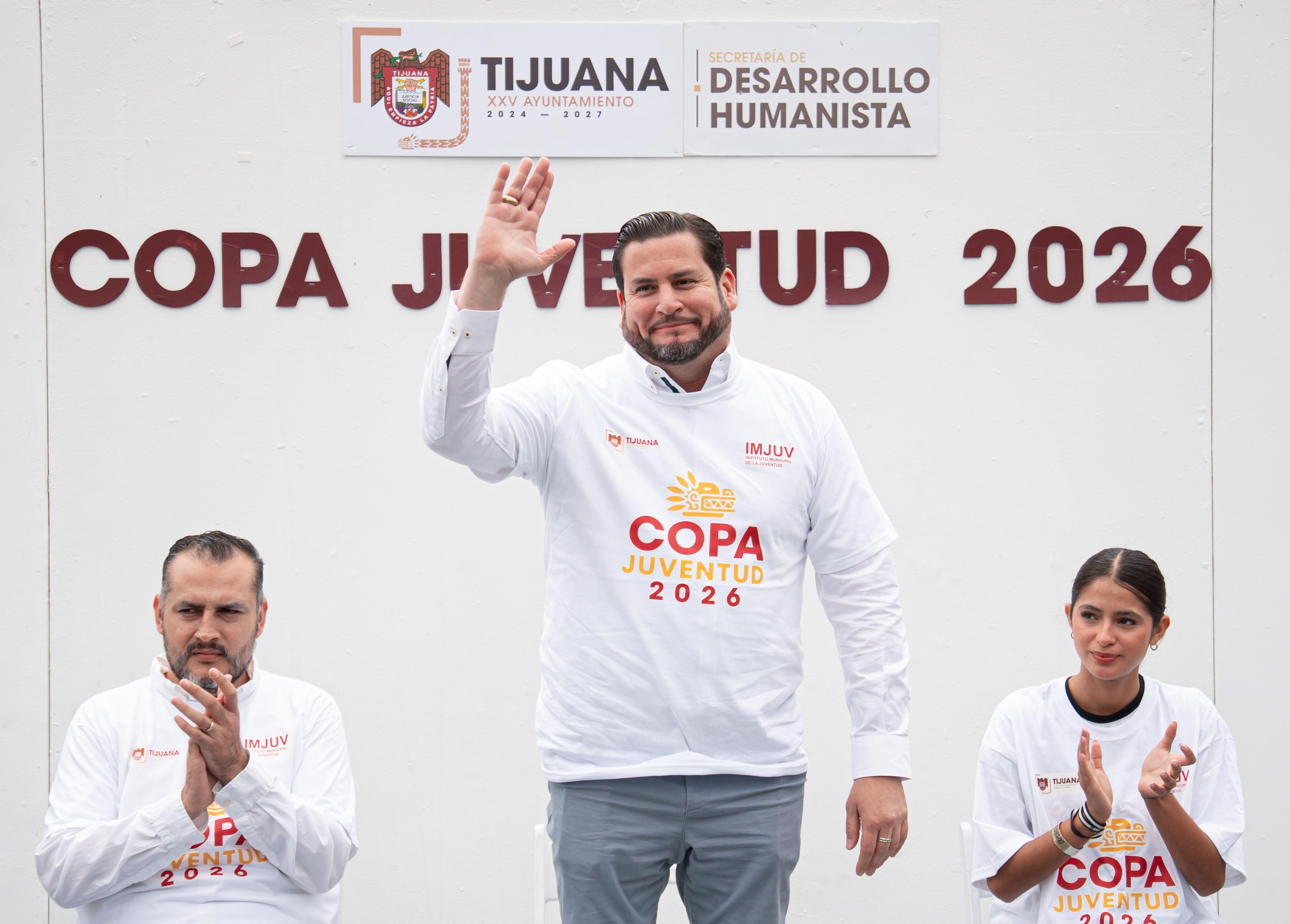 Inaugura Ismael Burgueño la primera edición de la Copa Juventud 2026 de Fútbol Soccer