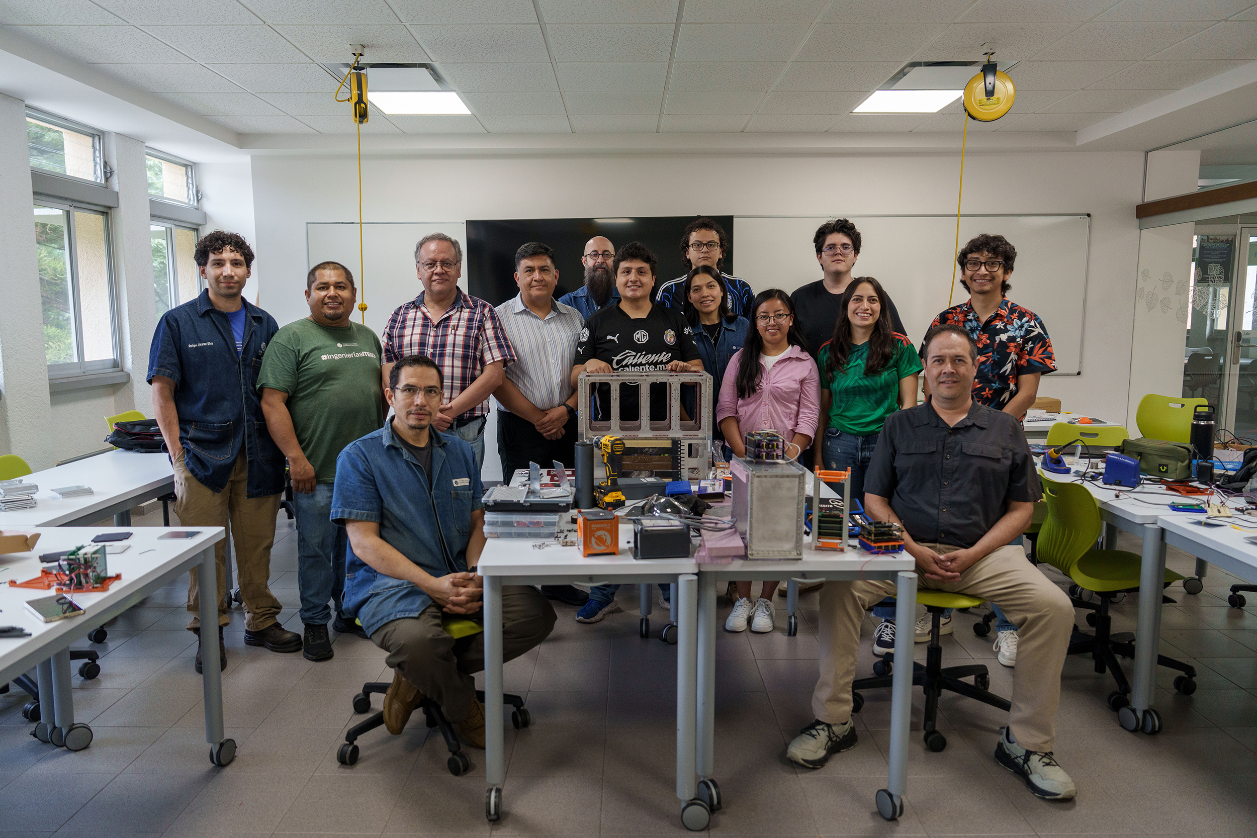 Ingenieros del ITESO, la UNAM y el IPN integran una misión espacial que viajará a la NASA