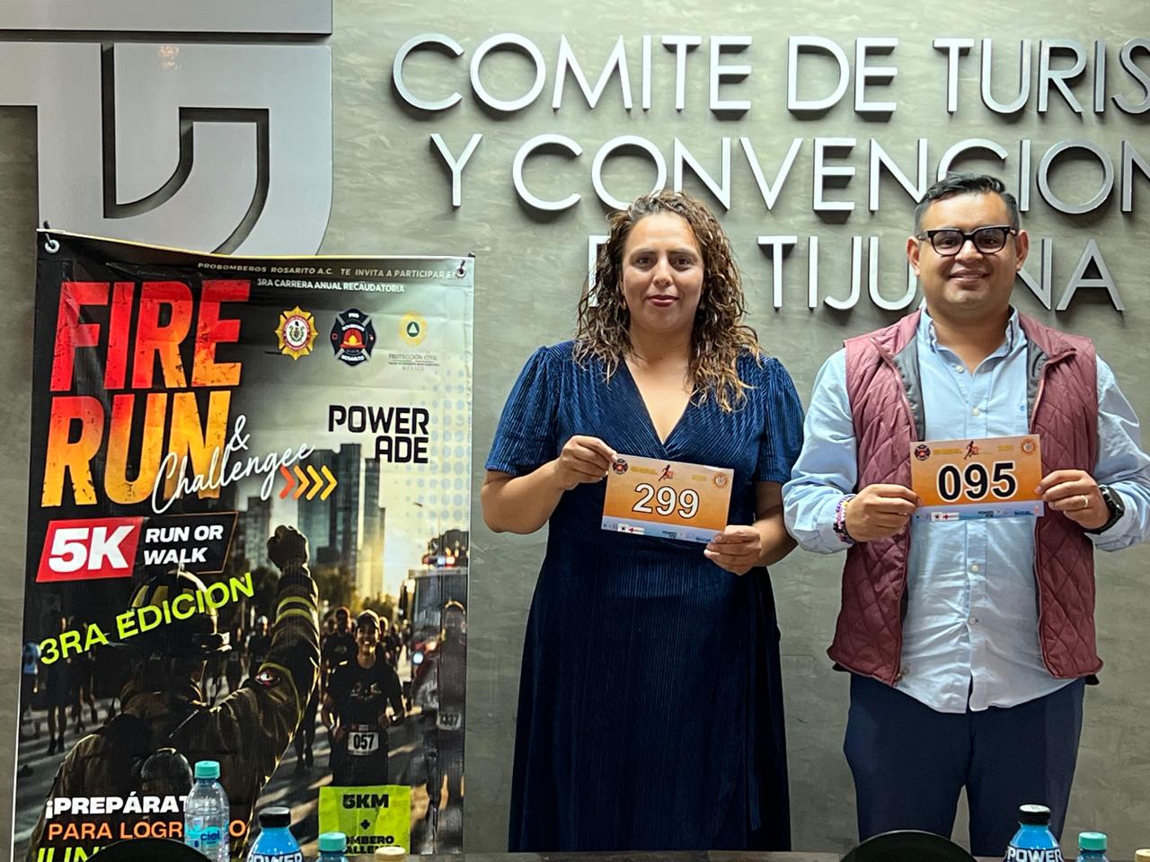 Correrán a beneficio de bomberos de Rosarito en la “5K Fire Run & Challenge”