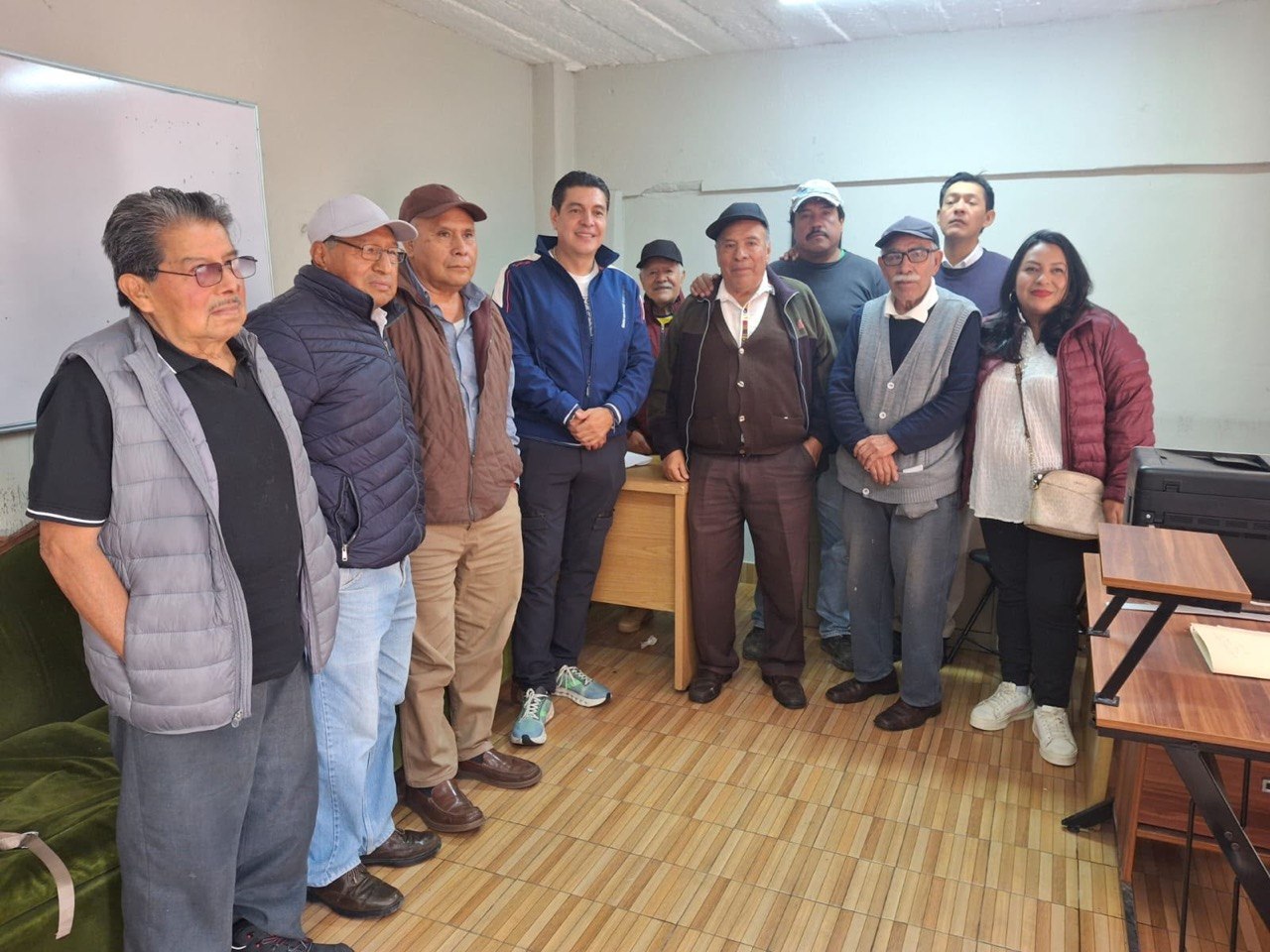 LOS CONSEJEROS ROBERTO CANDIA Y BELÉN ENZÁSTIGUE APOYAN A COMUNEROS DE SAN MATEO TLALTENANGO EN CUAJIMALPA PARA RENOVAR AL COMISARIADO DE BIENES COMUNALES