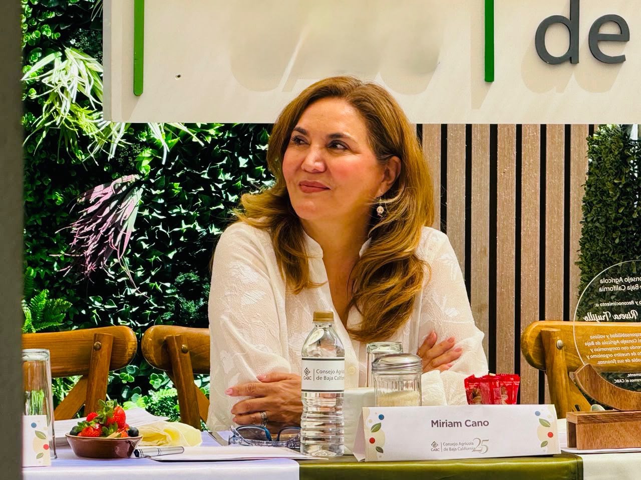 Miriam Cano propone una ruta para convertir a San Quintín en referente nacional de la Economía Azul