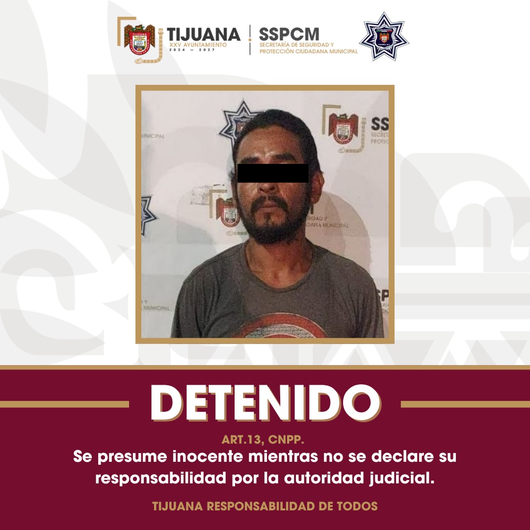 Detiene SSPCM a presunto responsable de robo con violencia a transeúnte