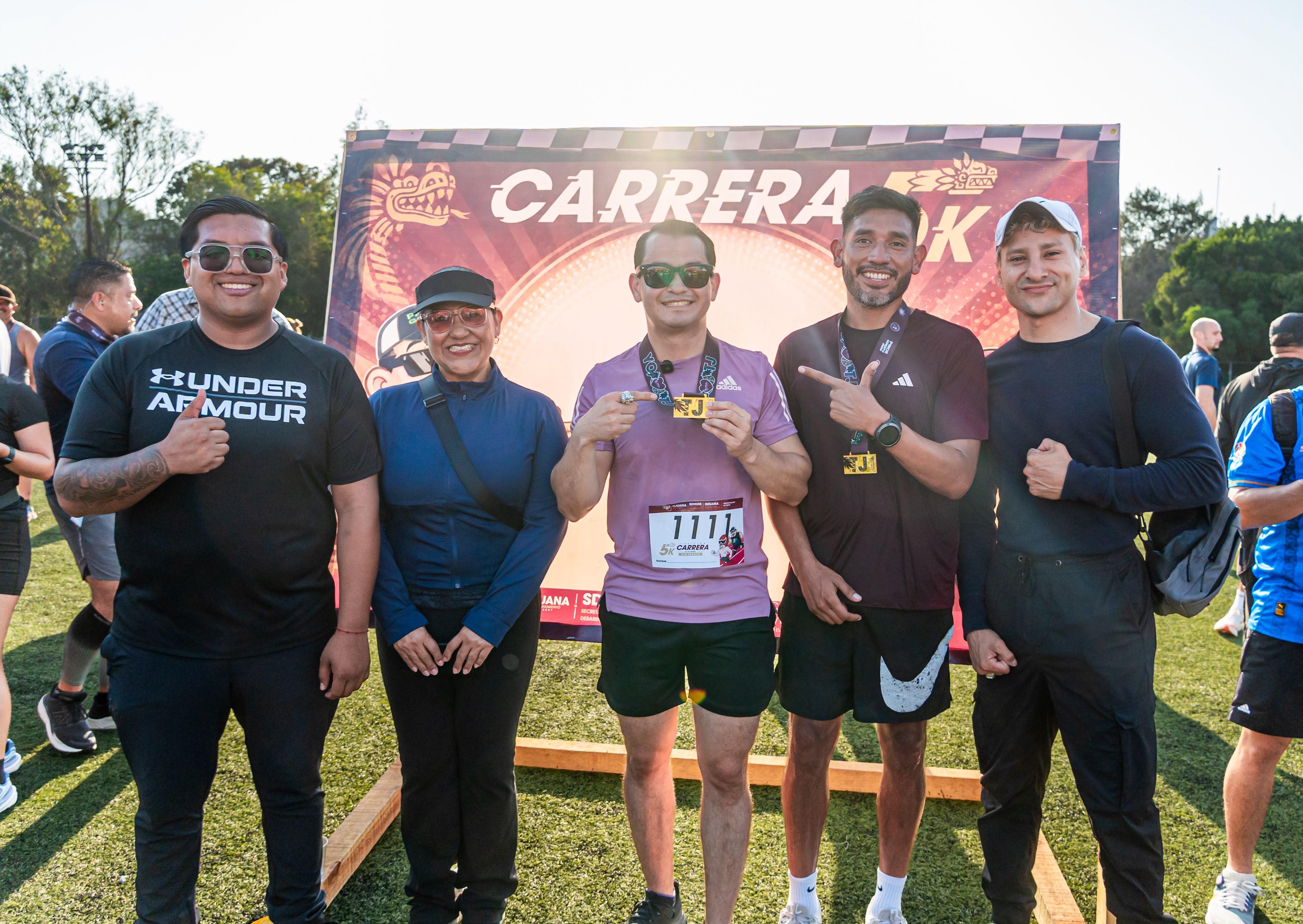 Encabeza Abdiel Gutiérrez Coronado la Carrera 5K ‘Lucha contra el Uso Indebido y Tráfico Ilícito de Drogas’