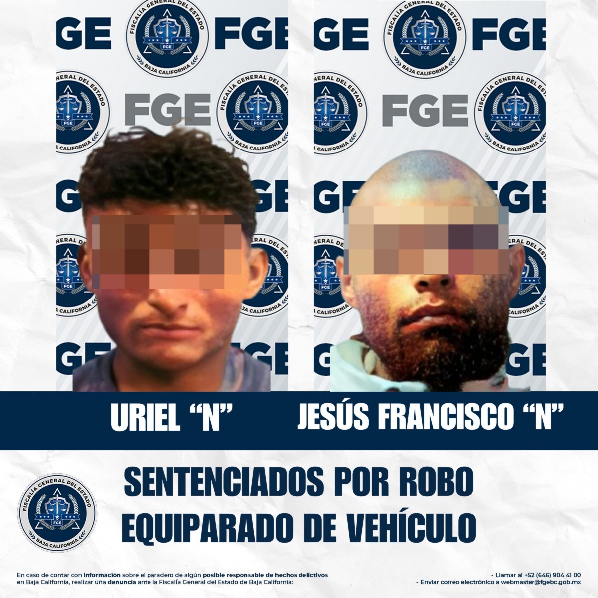 Sentencias por delitos relacionados con vehículos robados