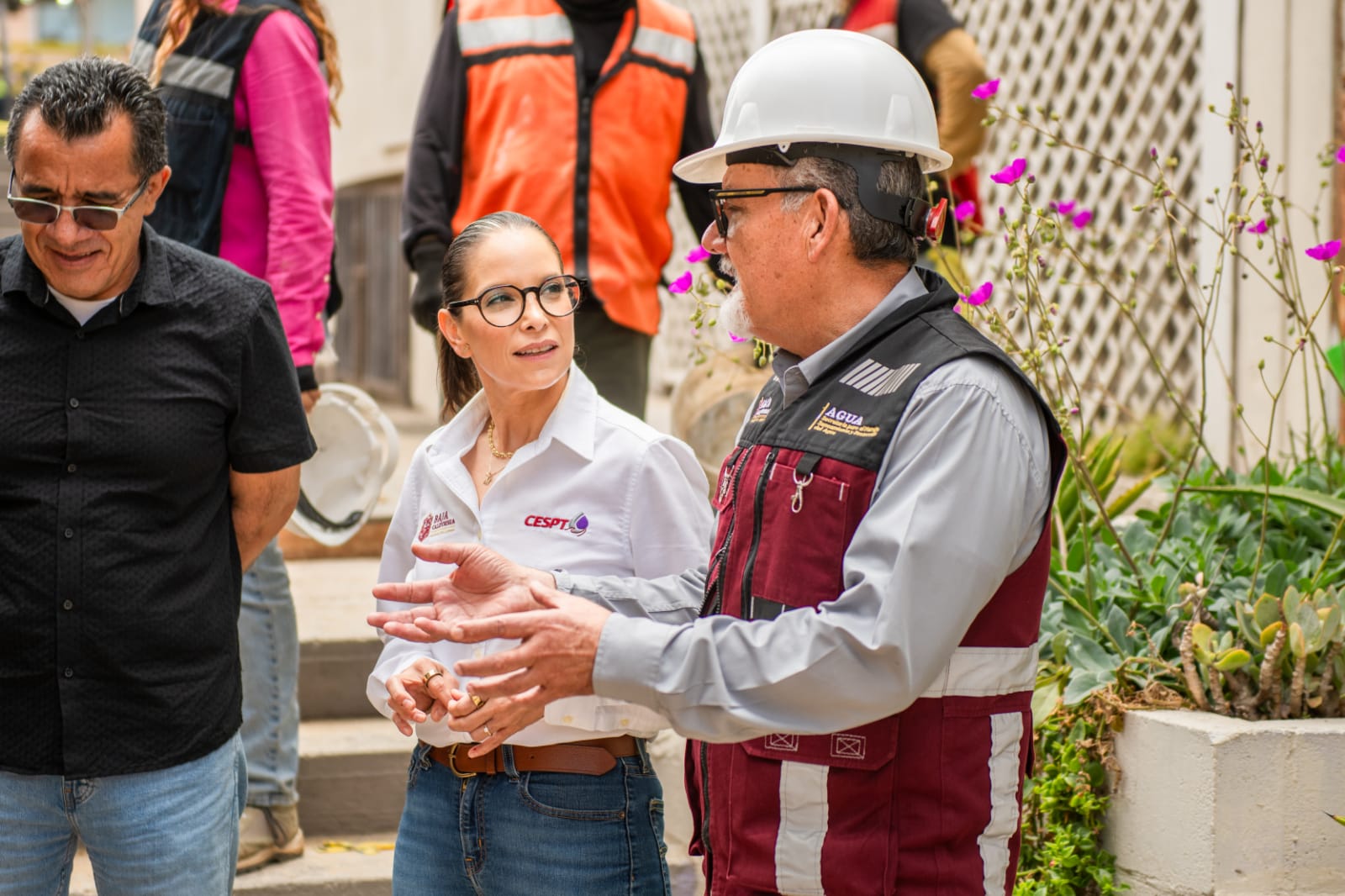 Secretaría del agua y CESPT supervisan la rehabilitación de alcantarillado sanitario en andadores de Playas de Tijuana