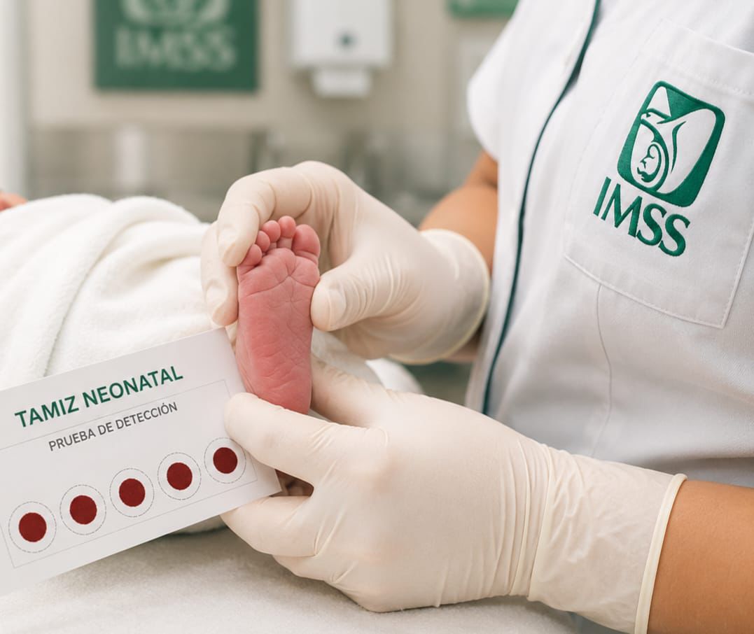 Destaca IMSS Baja California importancia de realizar tamiz neonatal para diagnósticos oportunos