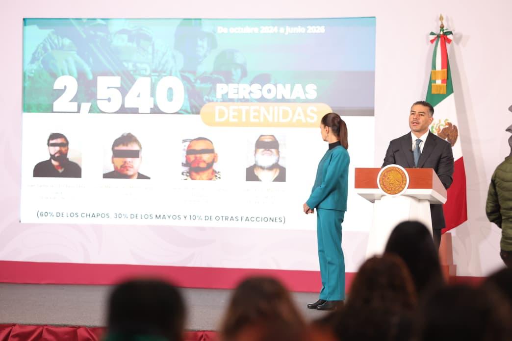 Versión estenográfica del mensaje ofrecido por el secretario de Seguridad y Protección Ciudadana, Omar García Harfuch, durante la conferencia “Las mañaneras del pueblo”